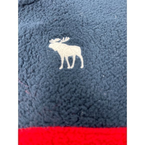 Kids Abercrombie and Fitch Pull Over 1/4 Zip Fleece Size S/10 - Picture 5 of 7